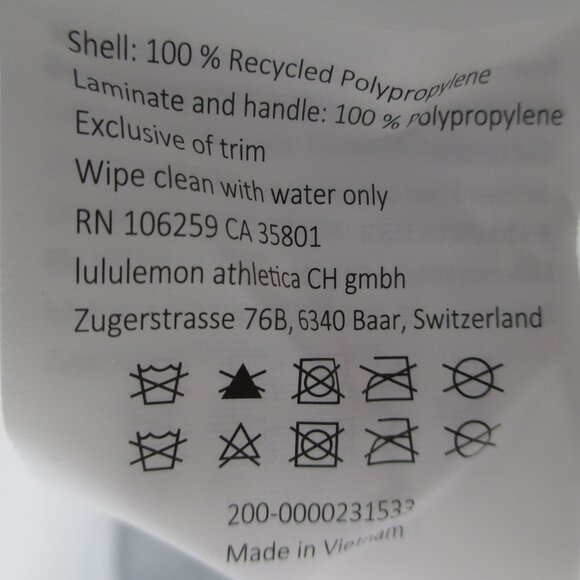 SMALL LULULEMON TOTE BAG - Picture 10 of 10